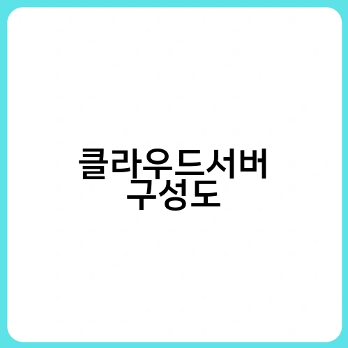 클라우드서버 구성도 2