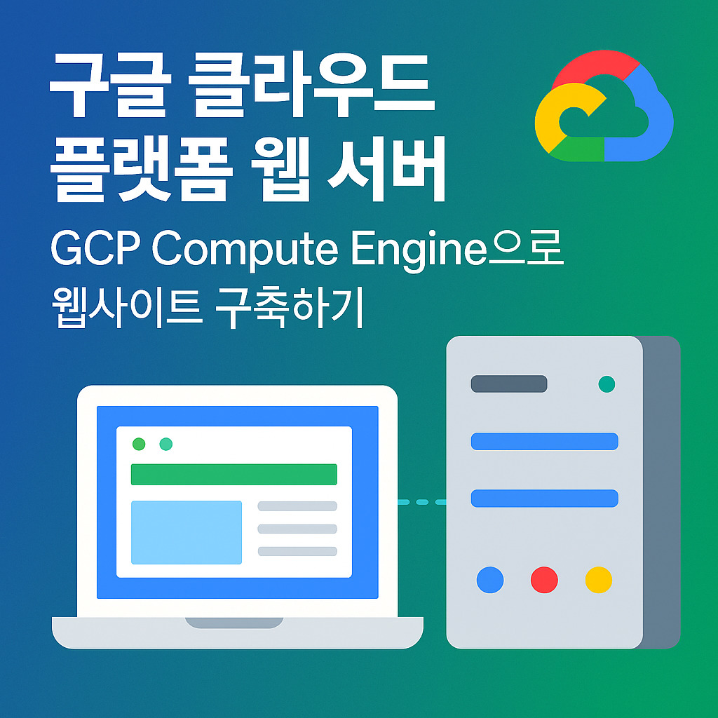 구글 클라우드 플랫폼 웹 서버