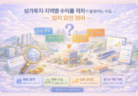 상가투자 지역별 수익률 격차