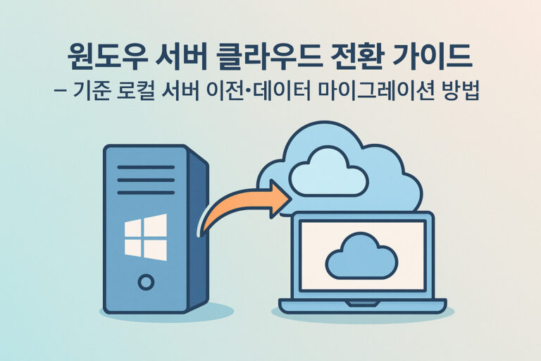 클라우드 서버 윈도우