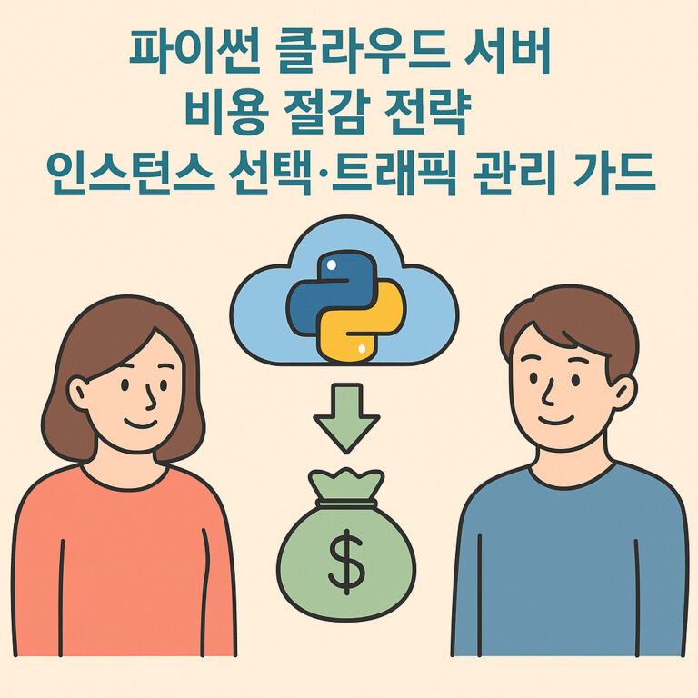 파이썬 클라우드 서버